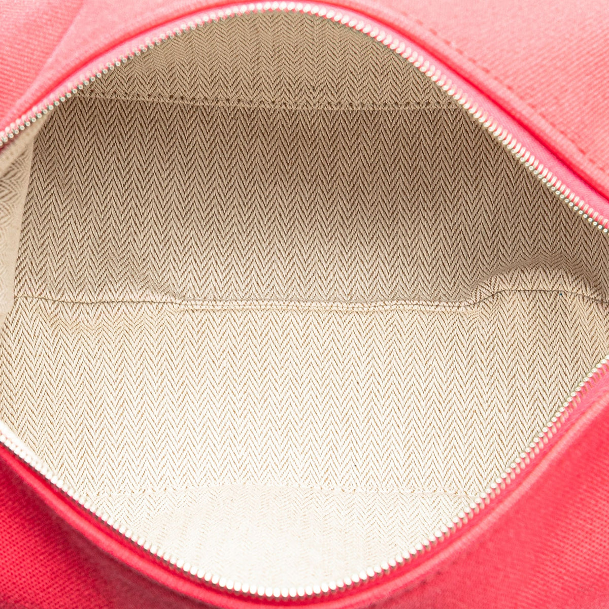 Second hand Hermes Trousse de Toilette Bride PM Wool Beauty Case Pink - Tabita Bags