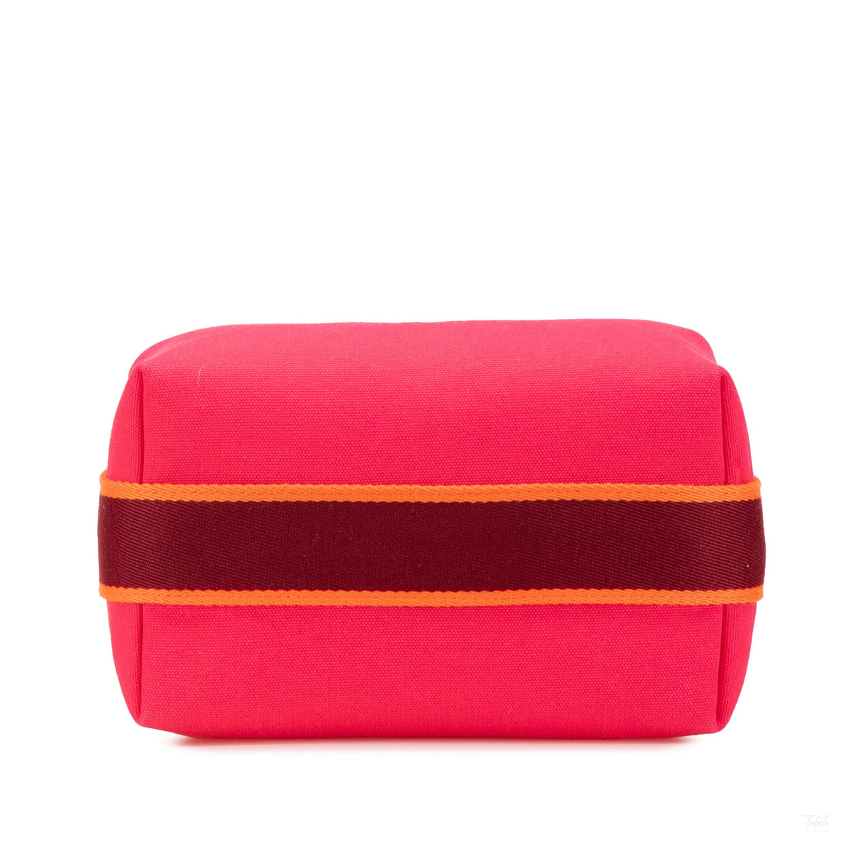 Second hand Hermes Trousse de Toilette Bride PM Wool Beauty Case Pink - Tabita Bags