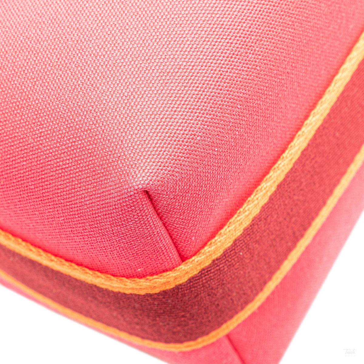Second hand Hermes Trousse de Toilette Bride PM Wool Beauty Case Pink - Tabita Bags