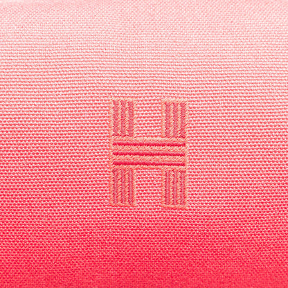 Second hand Hermes Trousse de Toilette Bride PM Wool Beauty Case Pink - Tabita Bags