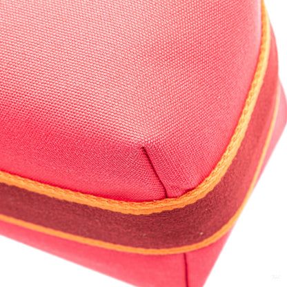 Second hand Hermes Trousse de Toilette Bride PM Wool Beauty Case Pink - Tabita Bags
