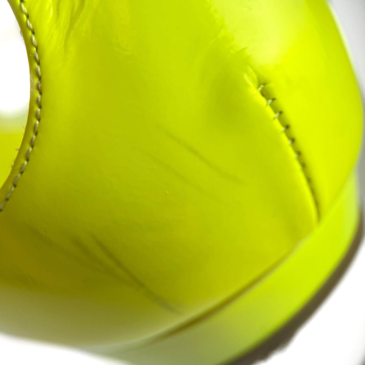 Second hand Jimmy Choo Lance Patent Leather Flat Sandals 40 Yellow - Tabita Bags