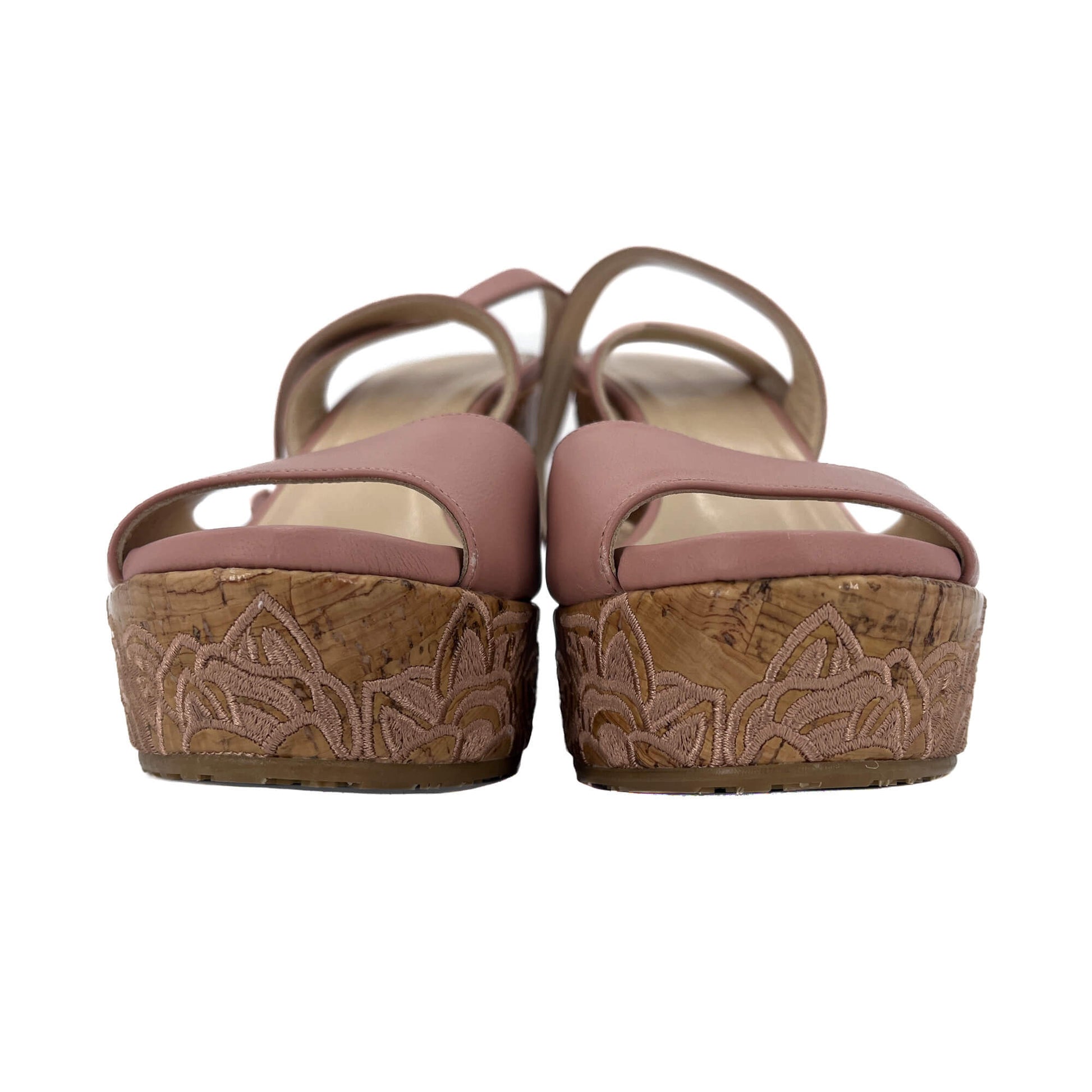 Second hand Jimmy Choo Leather Sandals 38 Ballet Pink - Tabita Bags