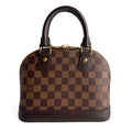 Second hand Louis Vuitton Alma BB Canvas 2-Ways Top-handle Bag Brown - Tabita Bags