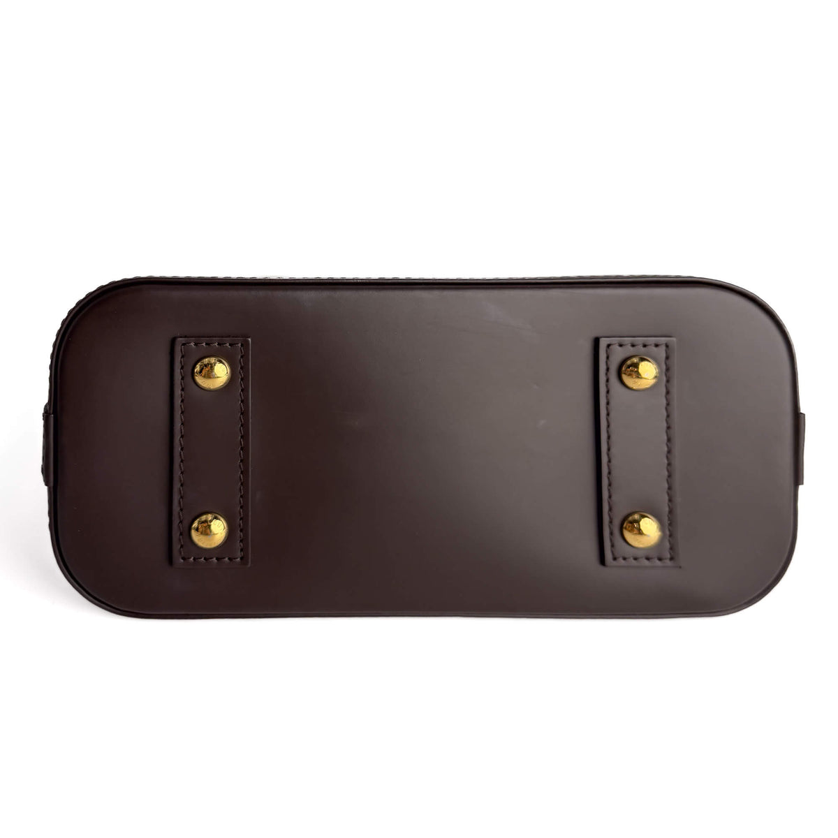 Second hand Louis Vuitton Alma BB Canvas 2-Ways Top-handle Bag Brown - Tabita Bags
