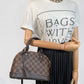 Second hand Louis Vuitton Alma BB Canvas 2 - Ways Top - handle Bag Damier Ebene - Tabita Bags