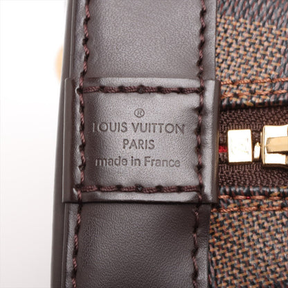 Second hand Louis Vuitton Alma BB Canvas 2-Ways Top-handle Bag Damier Ebene - Tabita Bags