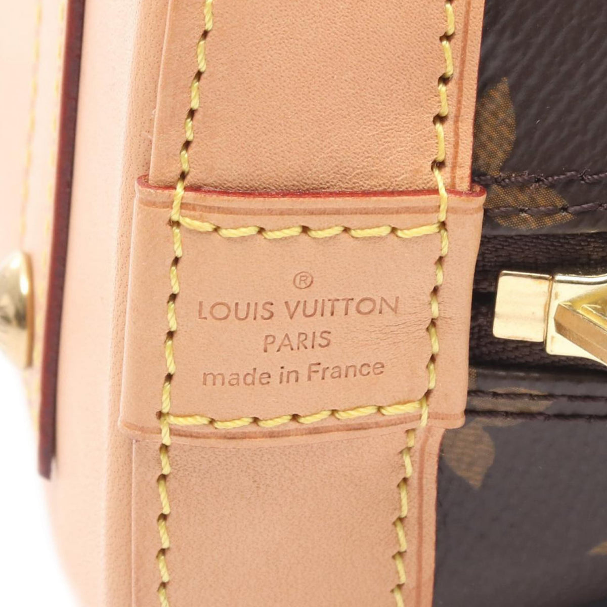 Second hand Louis Vuitton Alma BB Canvas 2 - Ways Top - handle Bag Monogram - Tabita Bags