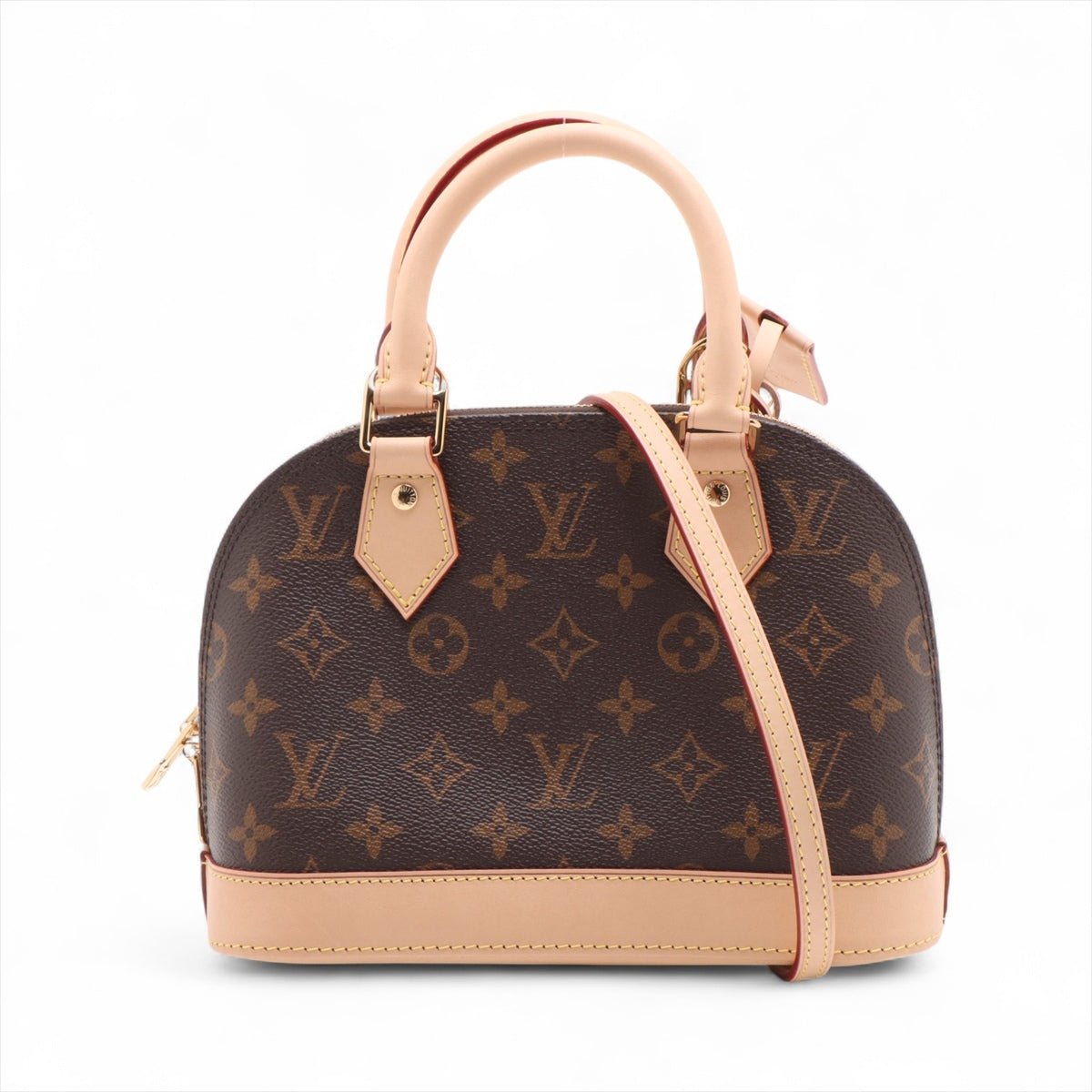 Second hand Louis Vuitton Alma BB Canvas 2-Ways Top-handle Bag Monogram - Tabita Bags