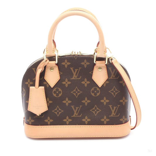 Second hand Louis Vuitton Alma BB Canvas 2 - Ways Top - handle Bag Monogram - Tabita Bags