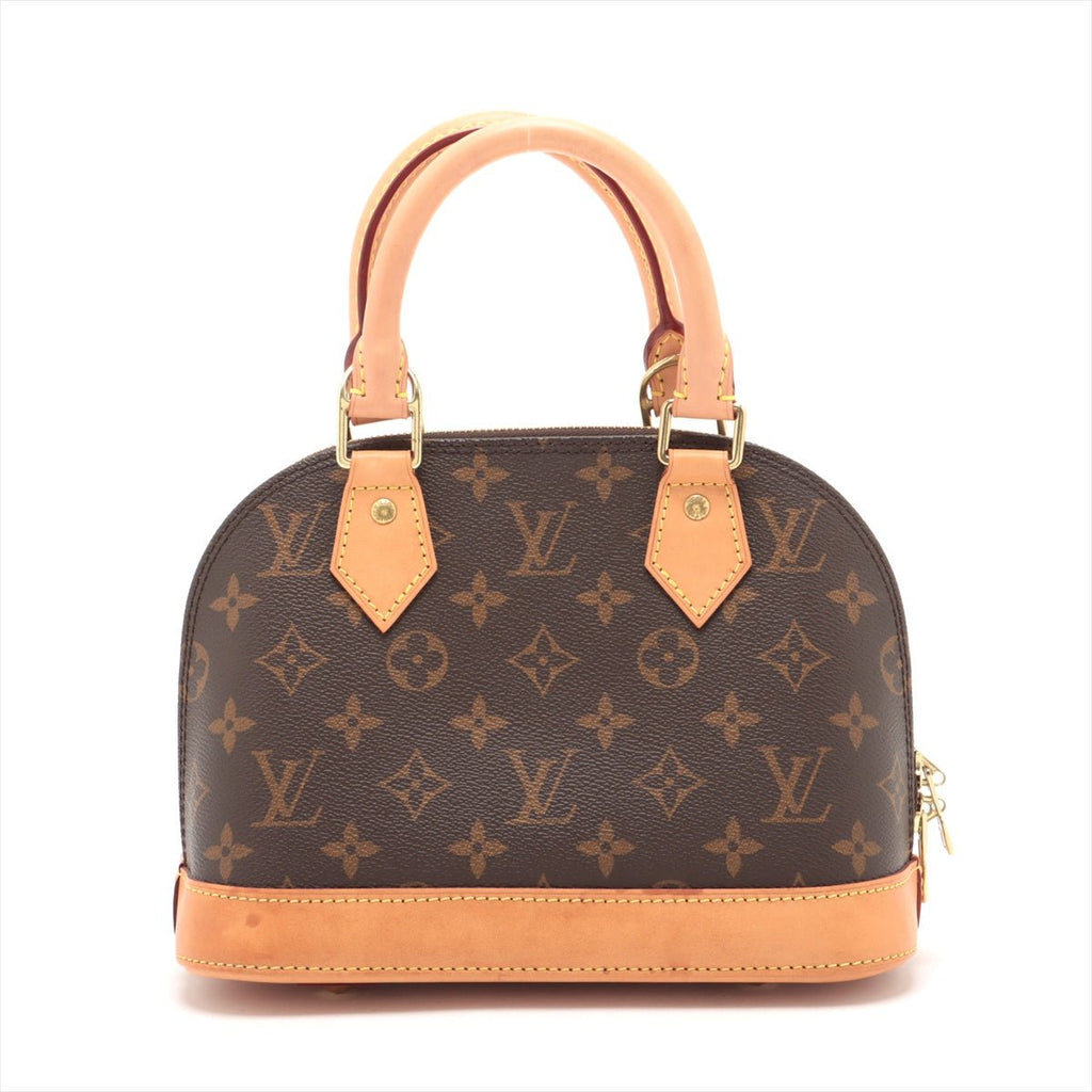 Second hand Louis Vuitton Alma BB Canvas 2 - Ways Top - handle Bag Monogram - Tabita Bags