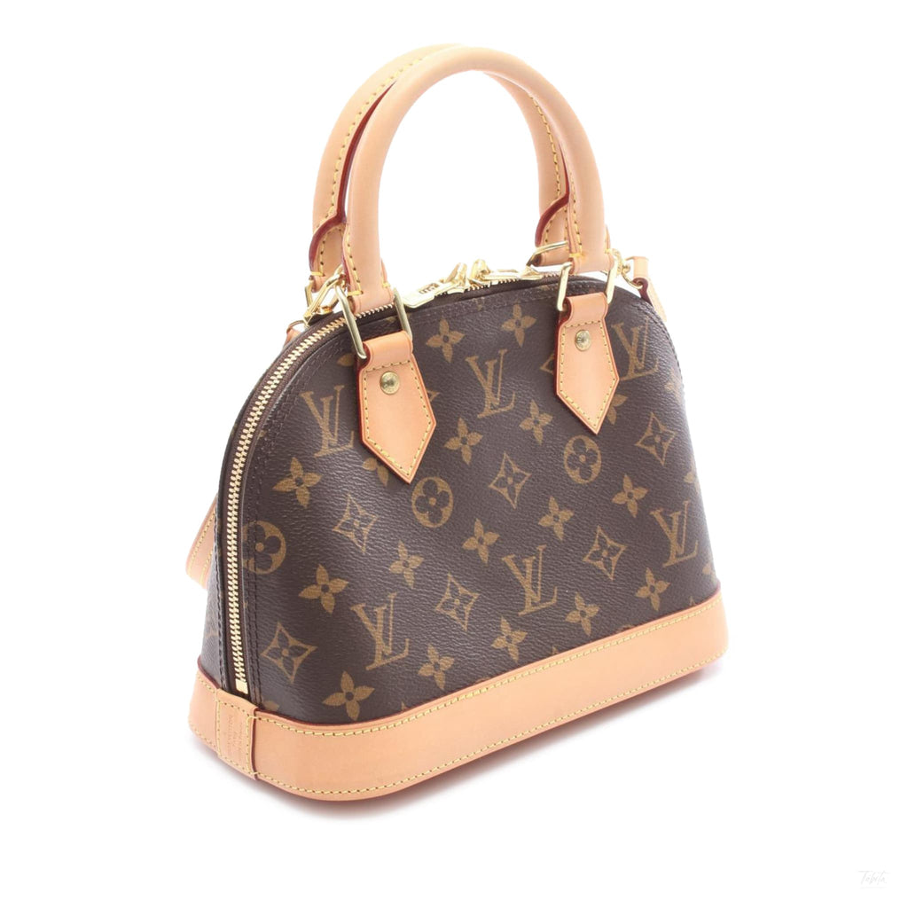 Second hand Louis Vuitton Alma BB Canvas 2 - Ways Top - handle Bag Monogram - Tabita Bags