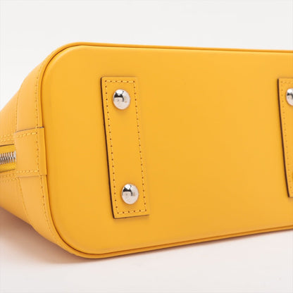 Second hand Louis Vuitton Alma BB Epi Leather 2-Ways Top-handle Bag Yellow - Tabita Bags