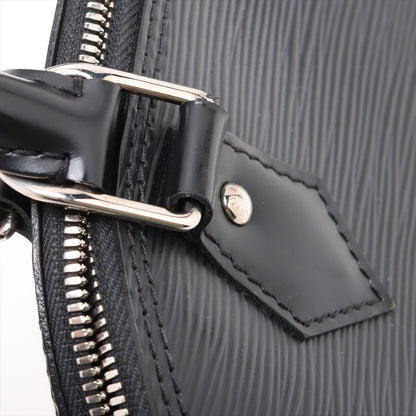 Second hand Louis Vuitton Alma BB Epi Leather Top - handle Handbag Black - Tabita Bags