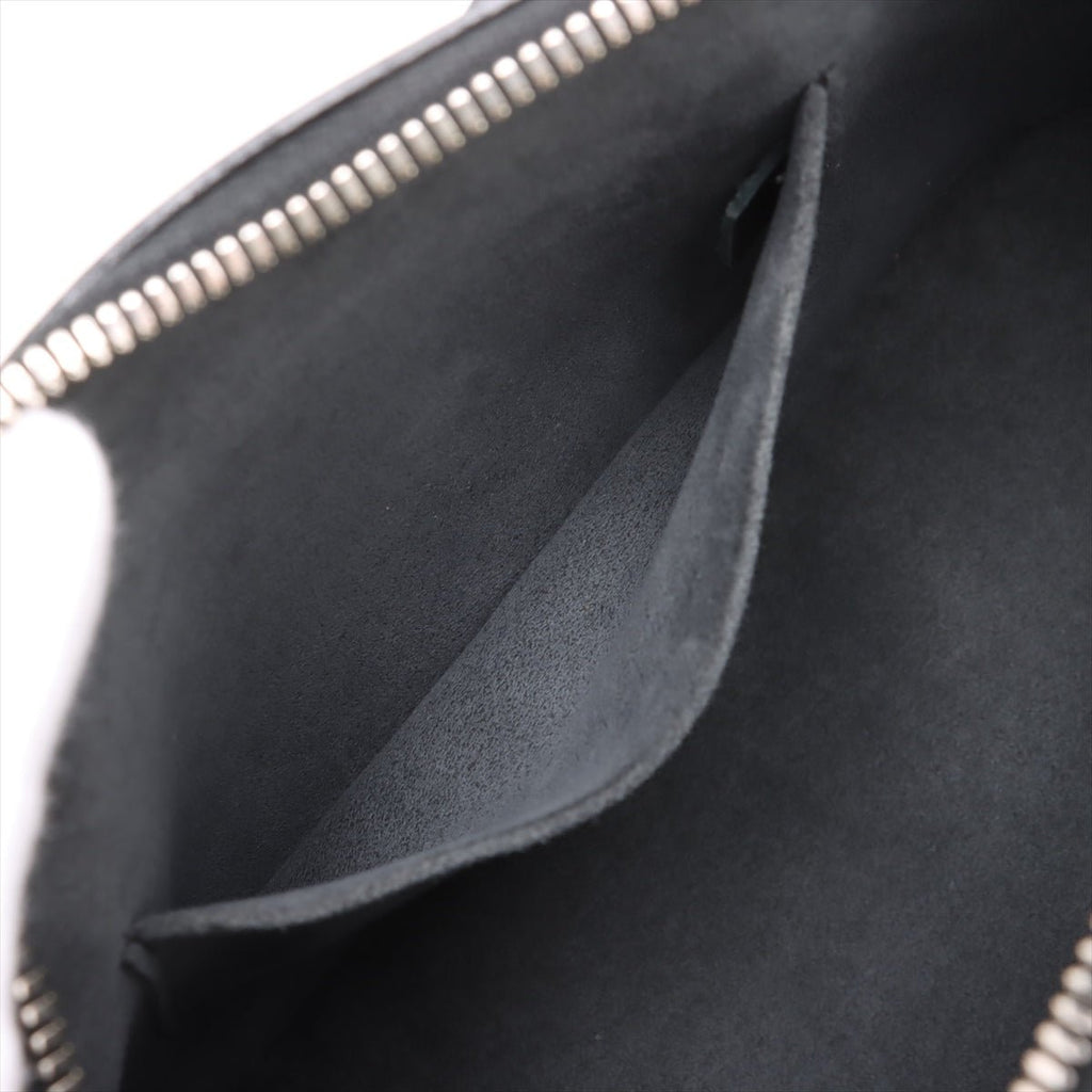 Second hand Louis Vuitton Alma BB Epi Leather Top - handle Handbag Black - Tabita Bags