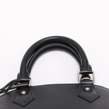 Second hand Louis Vuitton Alma BB Epi Leather Top - handle Handbag Black - Tabita Bags