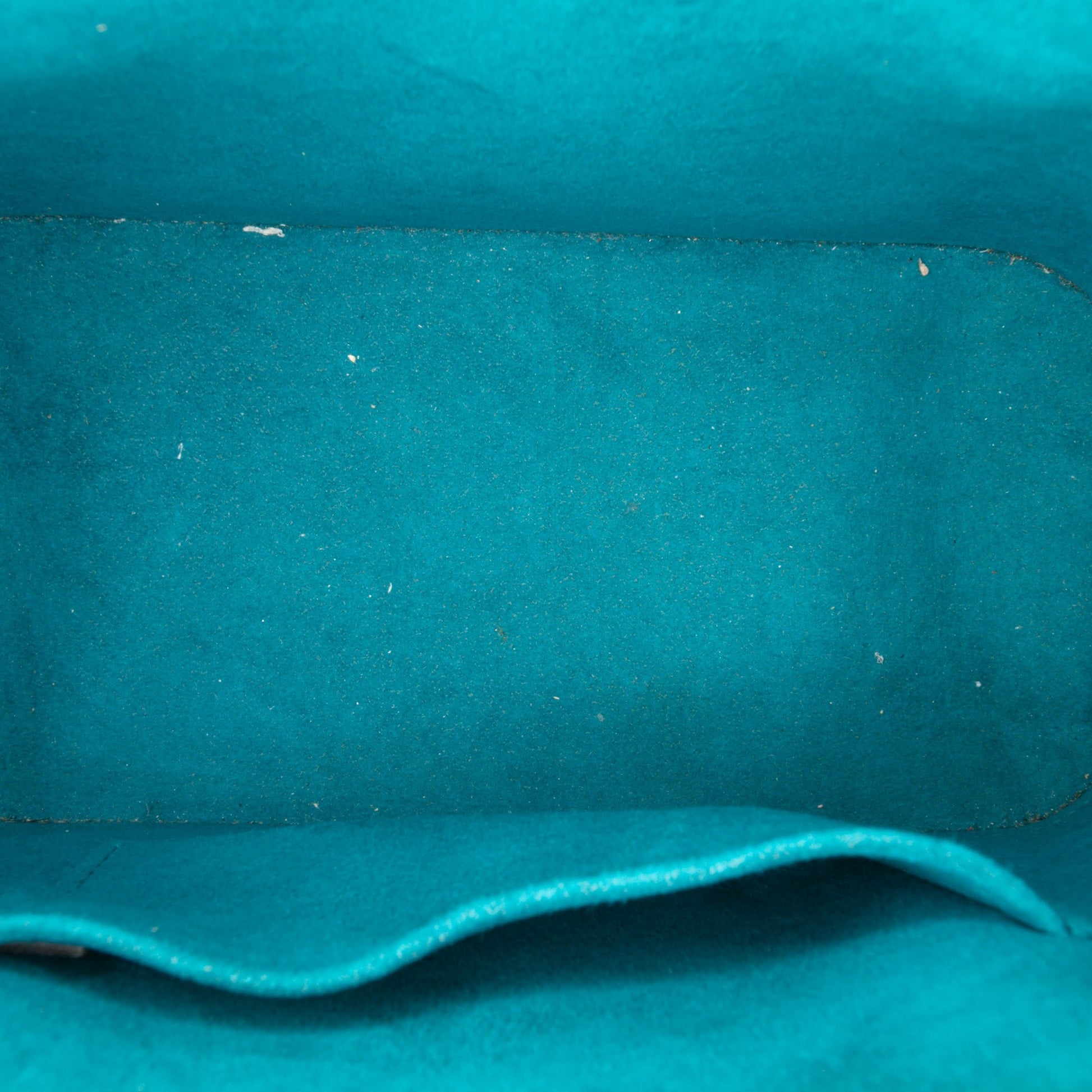 Second hand Louis Vuitton Alma BB Epi Leather Top - handle Handbag Blue - Tabita Bags