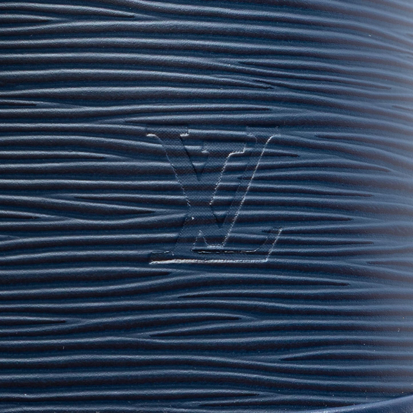 Second hand Louis Vuitton Alma BB Epi Leather Top - handle Handbag Blue - Tabita Bags