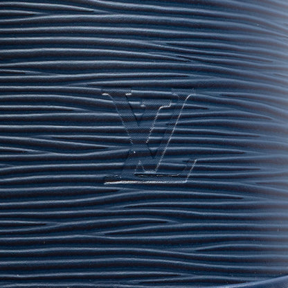 Second hand Louis Vuitton Alma BB Epi Leather Top - handle Handbag Blue - Tabita Bags
