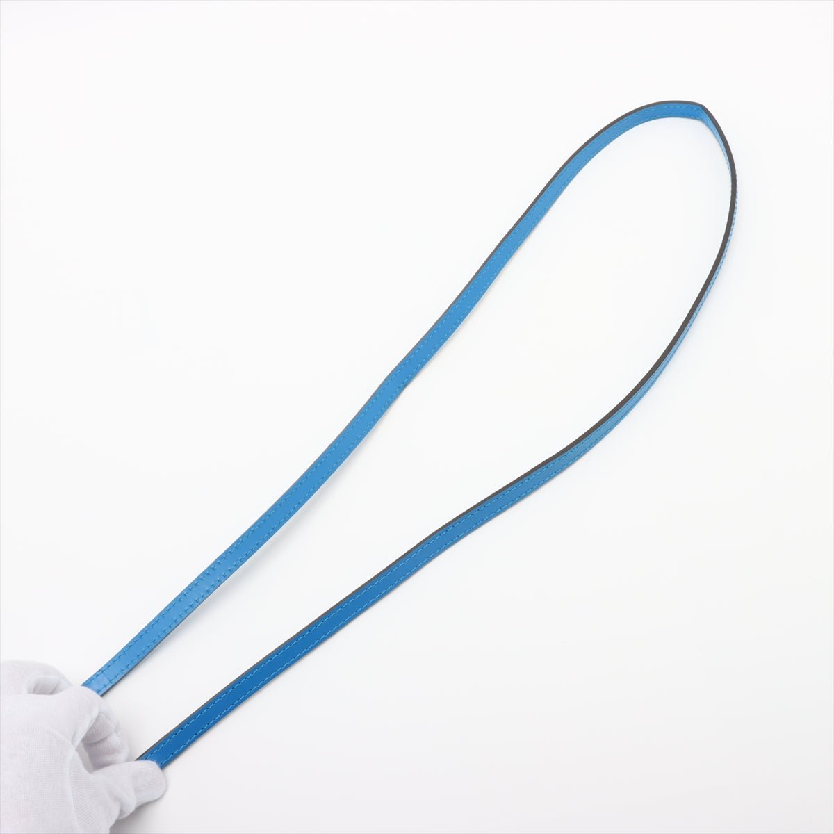 Second hand Louis Vuitton Alma BB Epi Leather Top - handle Handbag Blue - Tabita Bags