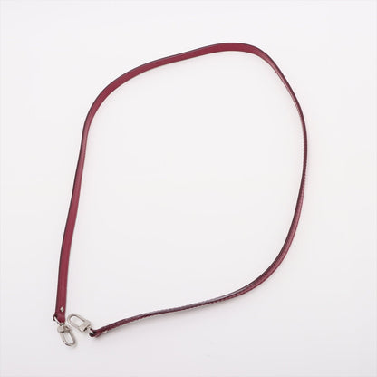 Second hand Louis Vuitton Alma BB Epi Leather Top-handle Handbag Cherry Red - Tabita Bags
