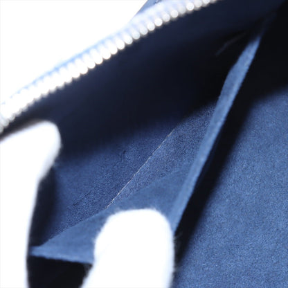 Second hand Louis Vuitton Alma BB Epi Leather Top - handle Handbag Navy - Tabita Bags