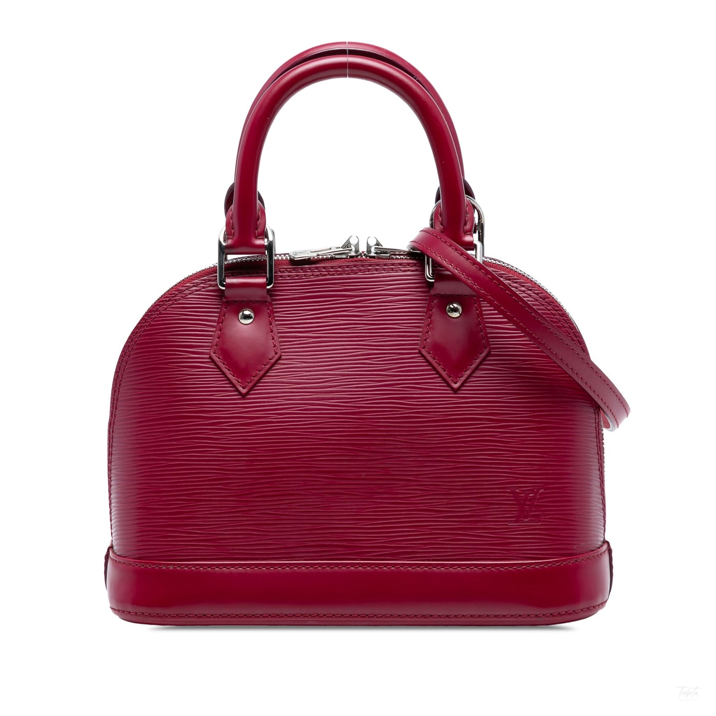 Second hand Louis Vuitton Alma BB Epi Leather Top - Handle Handbag Pink - Tabita Bags