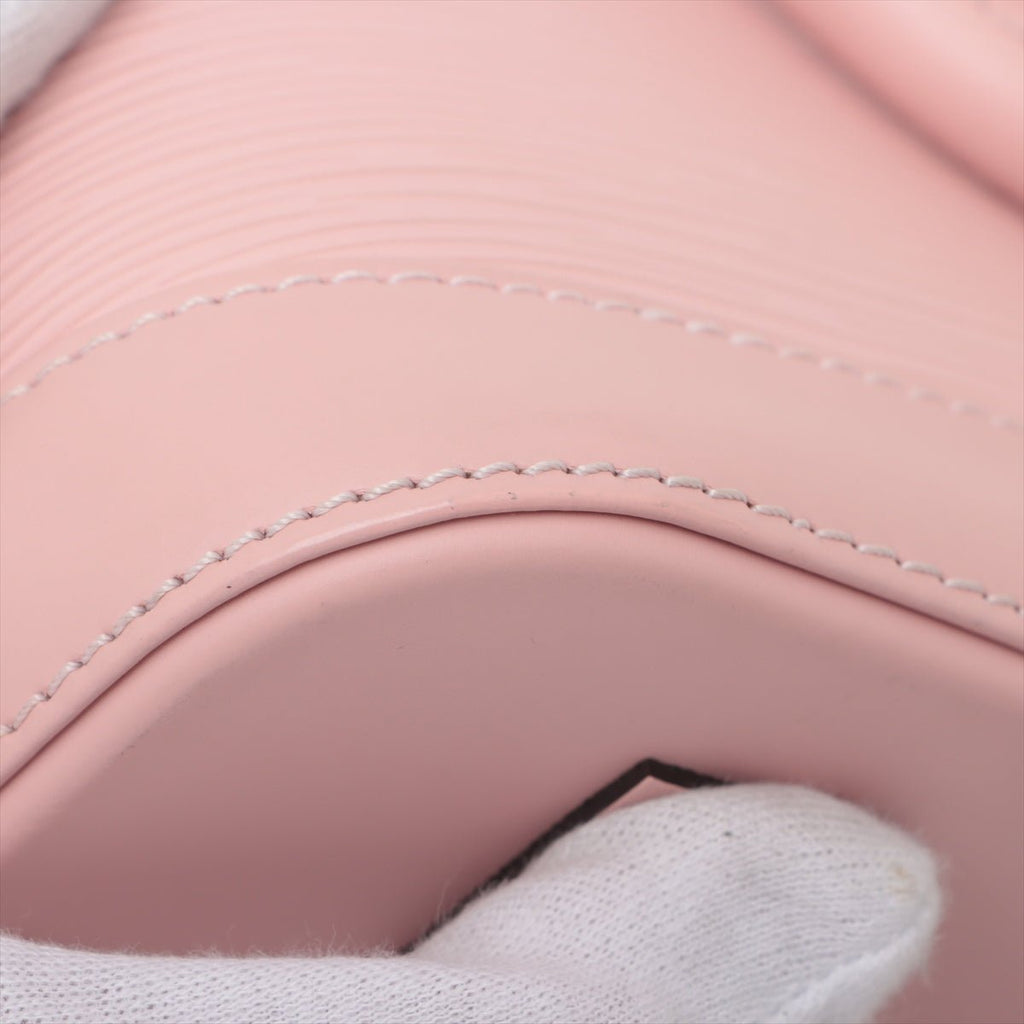 Second hand Louis Vuitton Alma BB Epi Leather Top-handle Handbag Pink - Tabita Bags