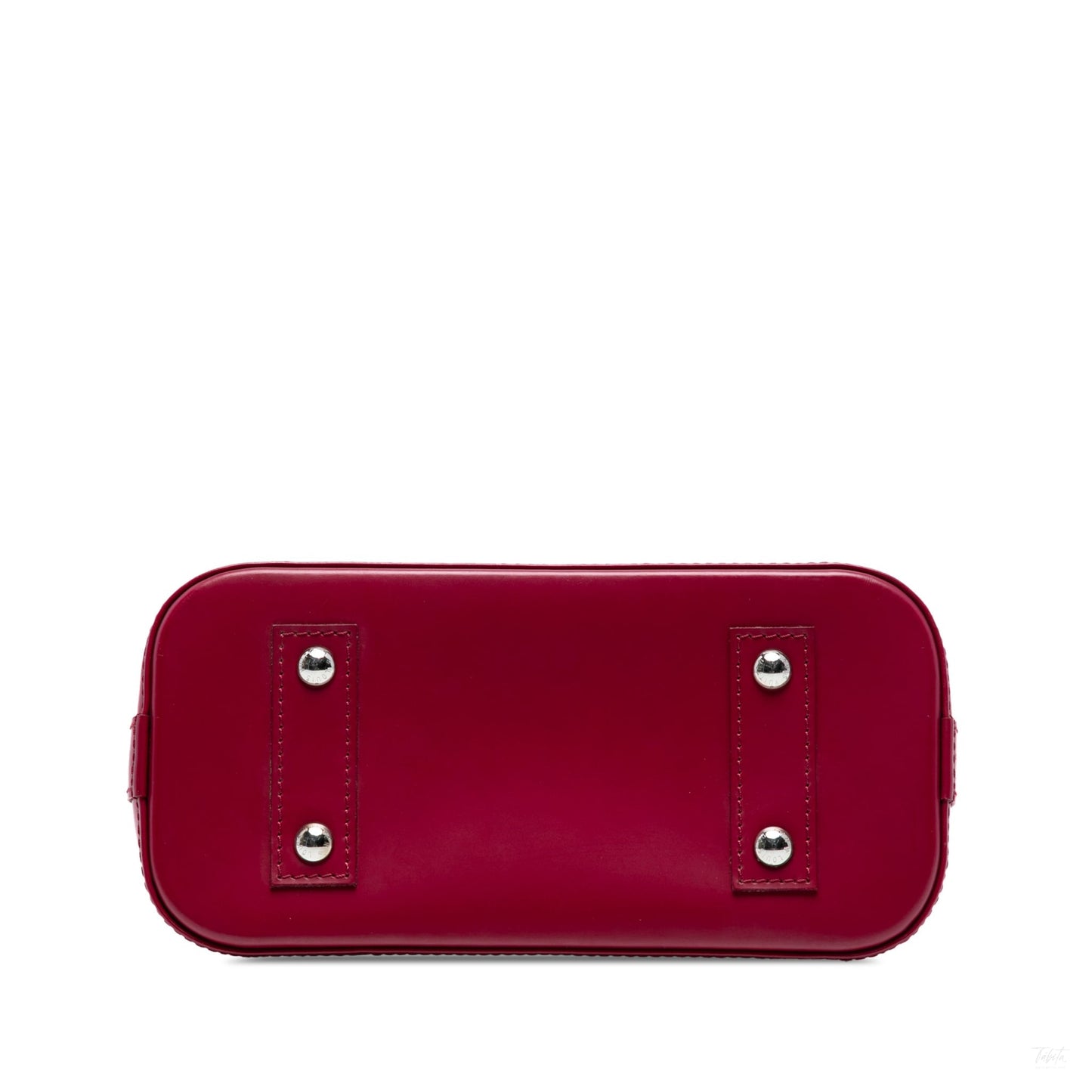 Second hand Louis Vuitton Alma BB Epi Leather Top - Handle Handbag Pink - Tabita Bags