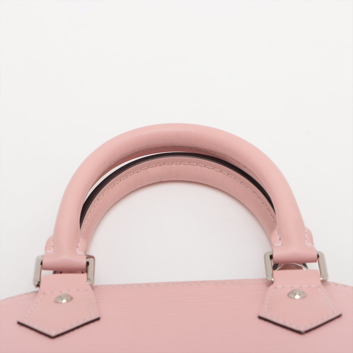 Second hand Louis Vuitton Alma BB Epi Leather Top-handle Handbag Pink - Tabita Bags