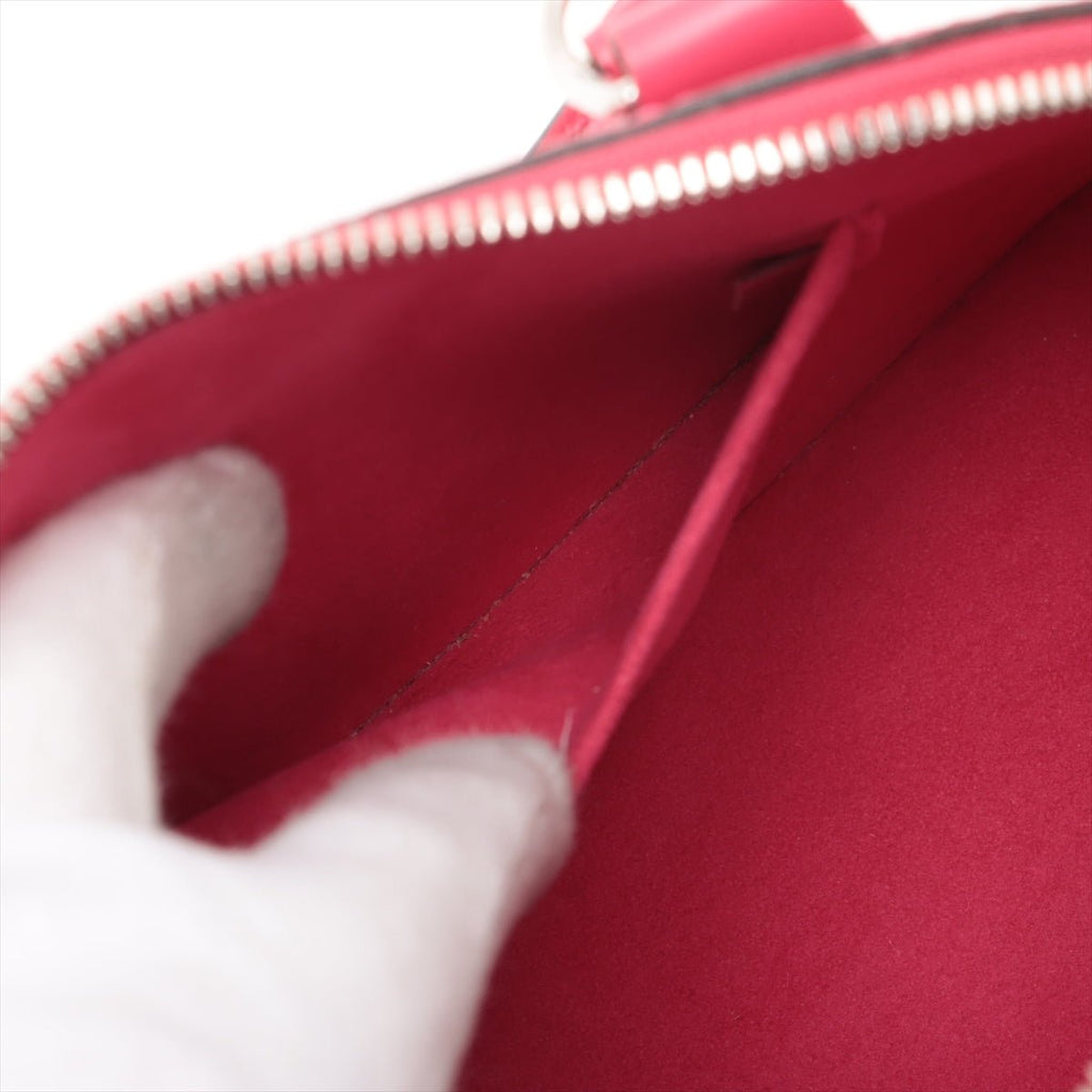 Second hand Louis Vuitton Alma BB Epi Leather Top - handle Handbag Pink - Tabita Bags