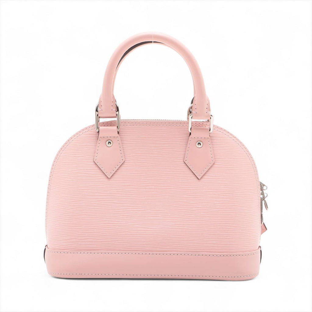 Second hand Louis Vuitton Alma BB Epi Leather Top-handle Handbag Pink - Tabita Bags