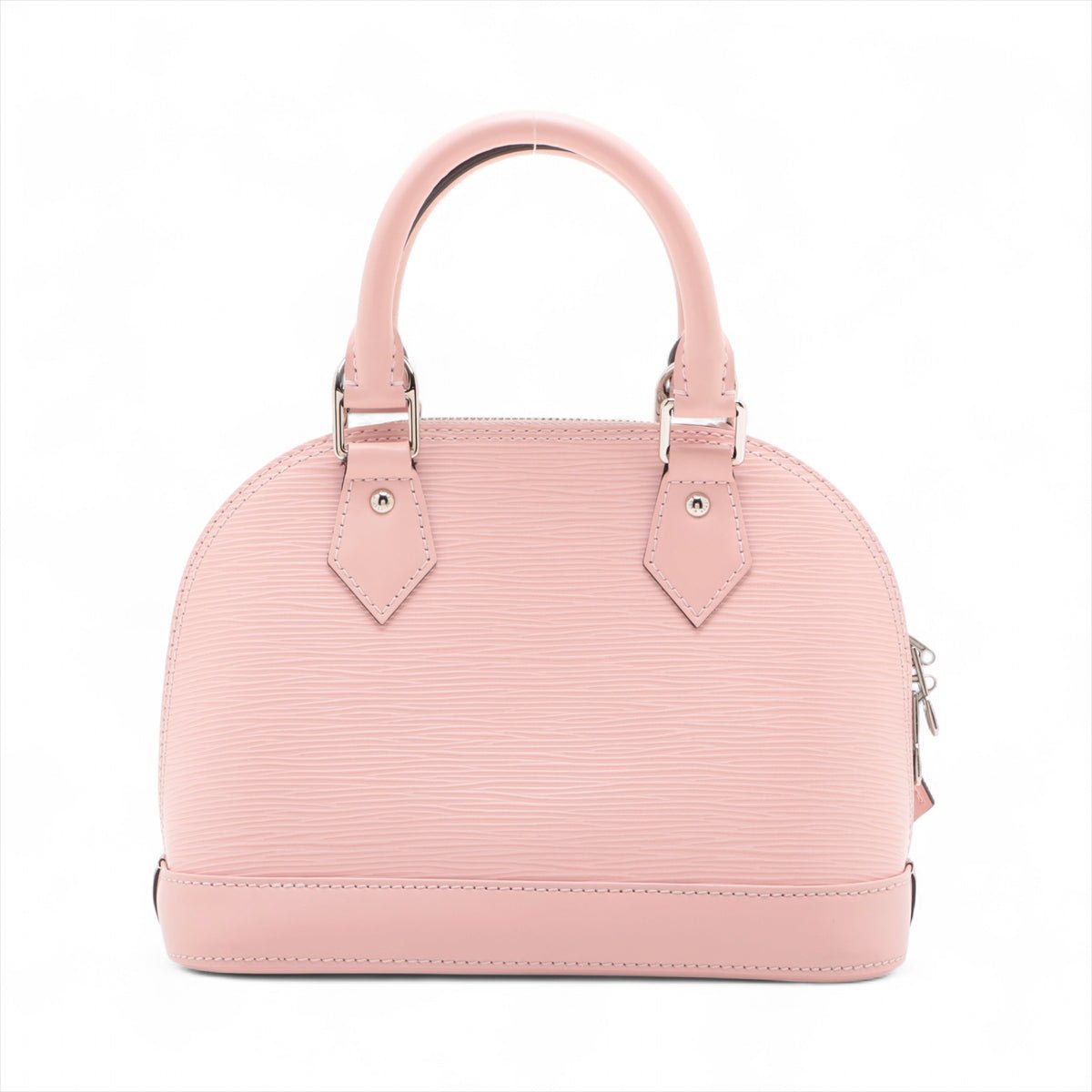 Second hand Louis Vuitton Alma BB Epi Leather Top-handle Handbag Pink - Tabita Bags