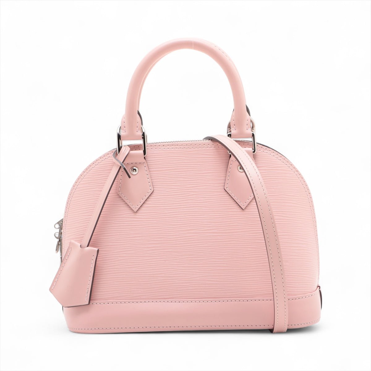 Second hand Louis Vuitton Alma BB Epi Leather Top-handle Handbag Pink - Tabita Bags