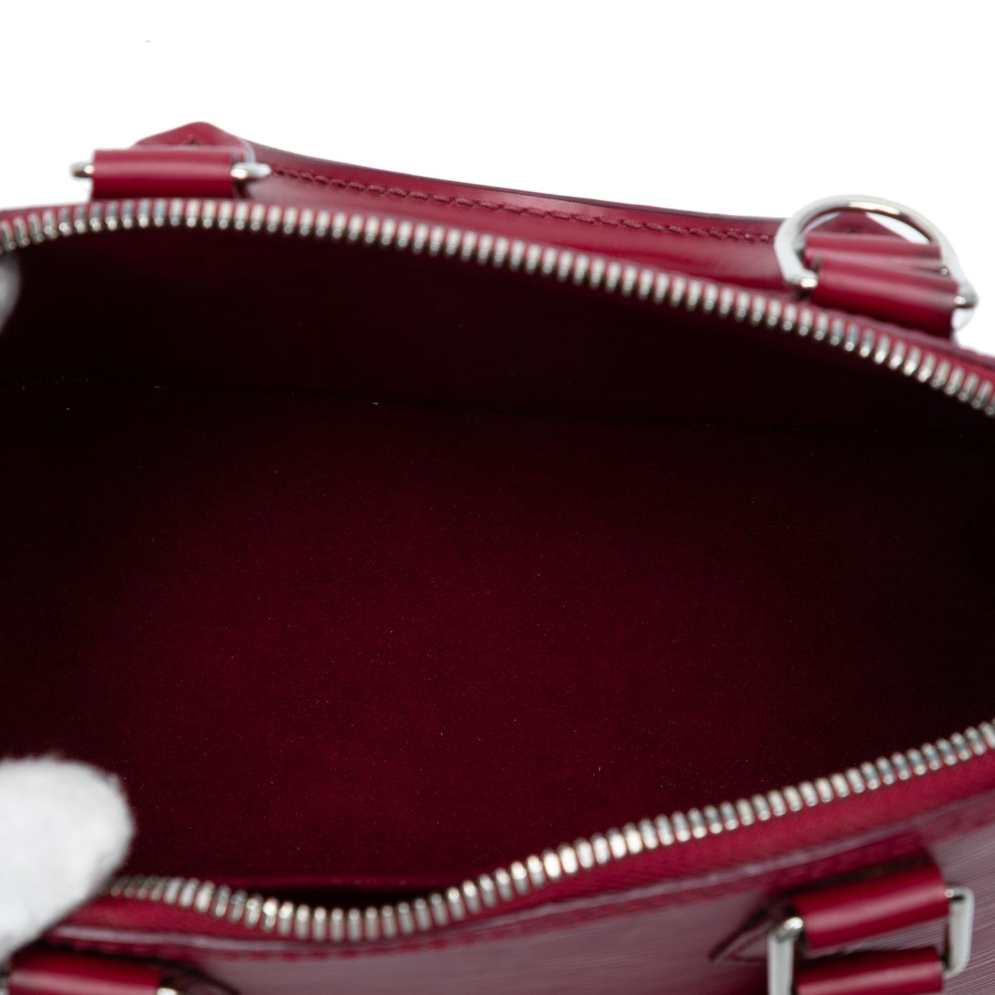 Second hand Louis Vuitton Alma BB Epi Leather Top - Handle Handbag Pink - Tabita Bags