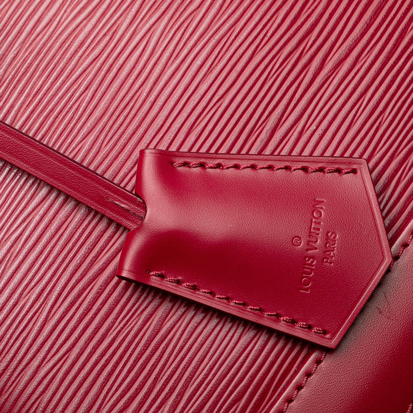 Second hand Louis Vuitton Alma BB Epi Leather Top - handle Handbag Pink - Tabita Bags