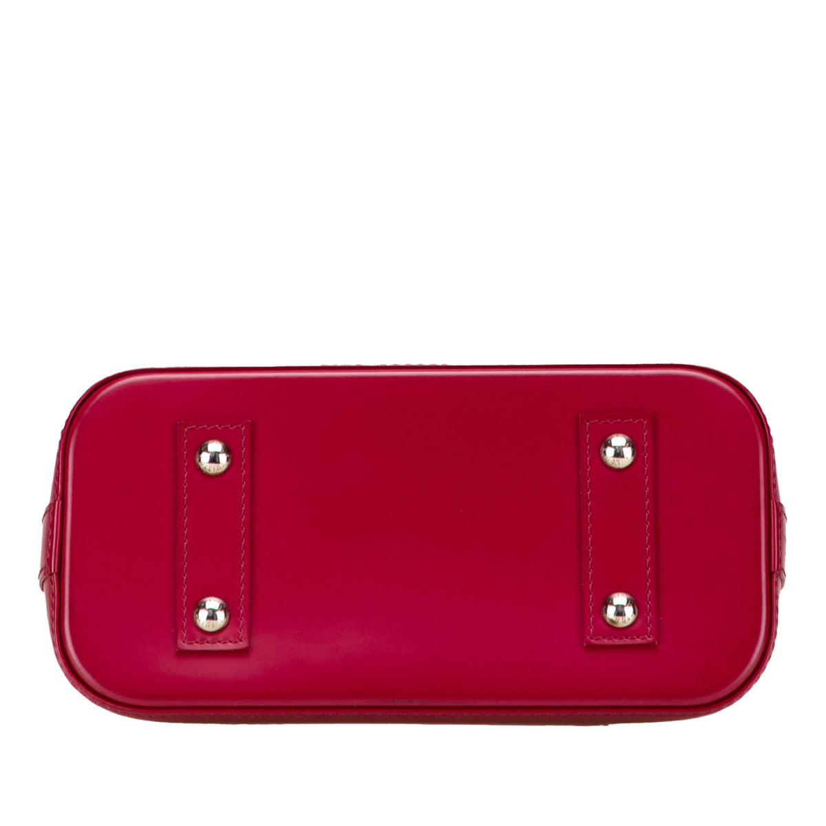 Second hand Louis Vuitton Alma BB Epi Leather Top - handle Handbag Pink - Tabita Bags