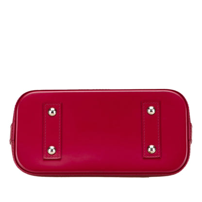 Second hand Louis Vuitton Alma BB Epi Leather Top - handle Handbag Pink - Tabita Bags