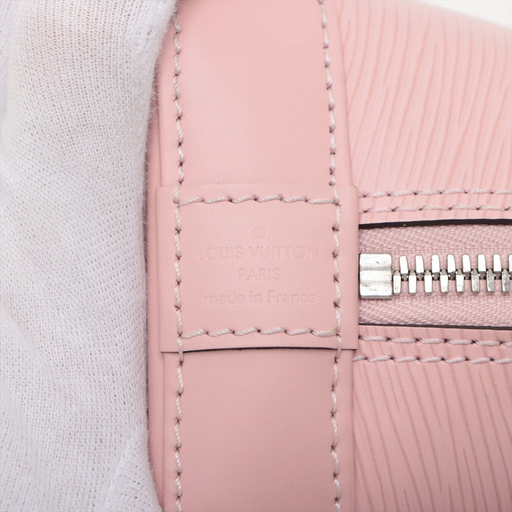 Second hand Louis Vuitton Alma BB Epi Leather Top-handle Handbag Pink - Tabita Bags