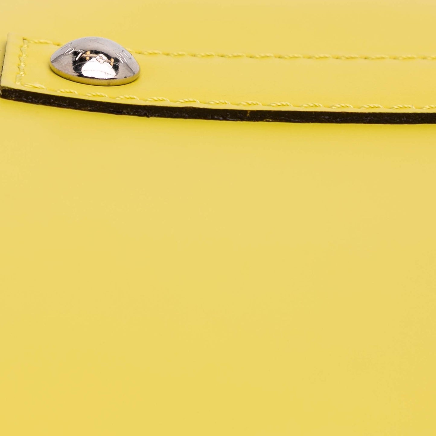 Second hand Louis Vuitton Alma BB Epi Leather Top - handle Handbag Yellow - Tabita Bags