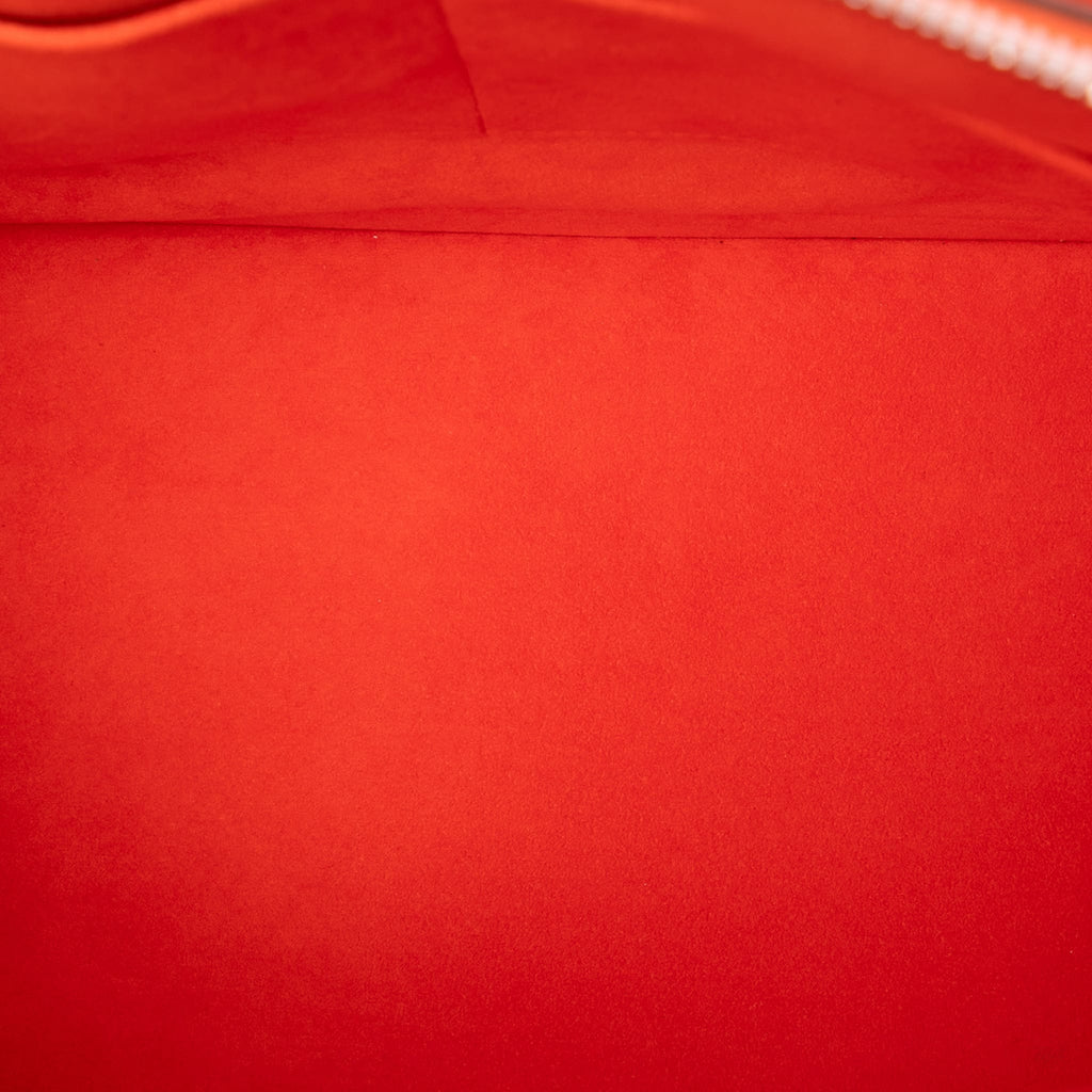 Second hand Louis Vuitton Alma GM Epi Leather Top - handle Handbag Orange - Tabita Bags