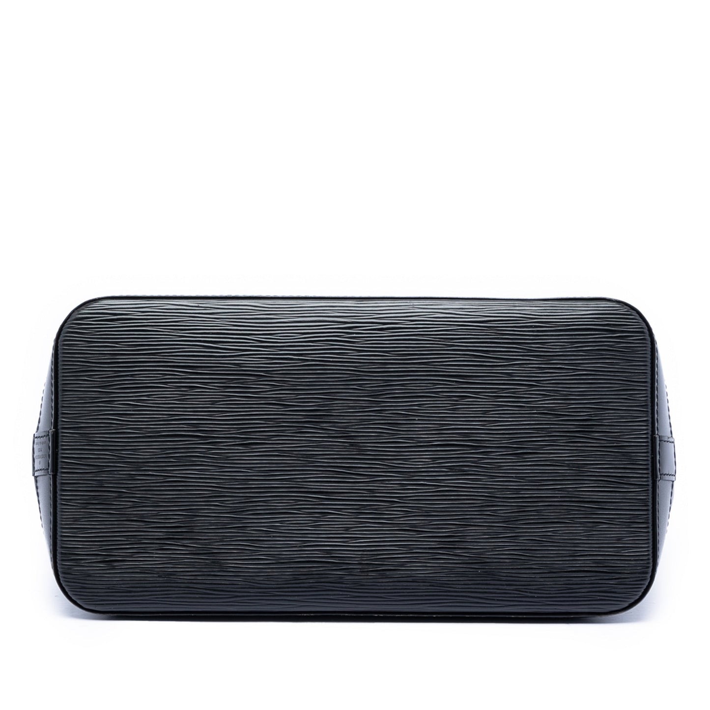 Second hand Louis Vuitton Alma PM Epi Leather Handbag Black - Tabita Bags