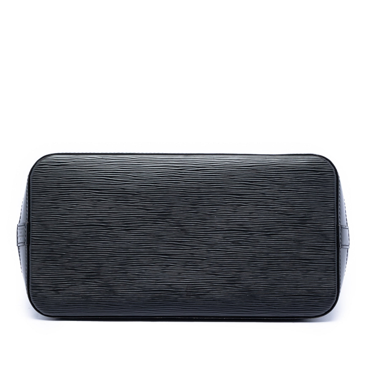 Second hand Louis Vuitton Alma PM Epi Leather Handbag Black - Tabita Bags