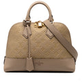 Second hand Louis Vuitton Alma PM Leather Embossed Monogram Bag Monogram - Tabita Bags