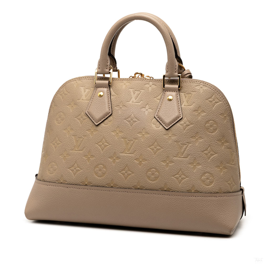 Second hand Louis Vuitton Alma PM Leather Embossed Monogram Bag Monogram - Tabita Bags