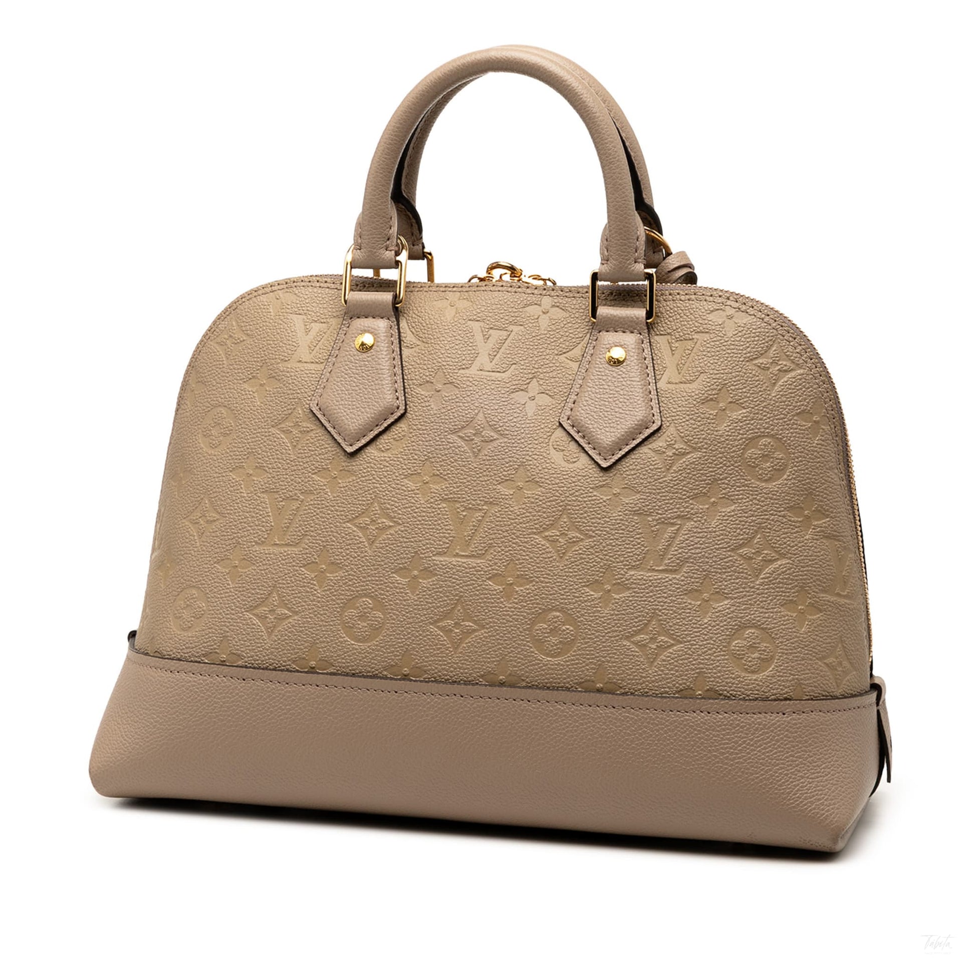 Second hand Louis Vuitton Alma PM Leather Embossed Monogram Bag Monogram - Tabita Bags