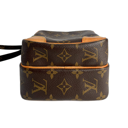 Second hand Louis Vuitton Amazone Canvas Crossbody Brown - Tabita Bags