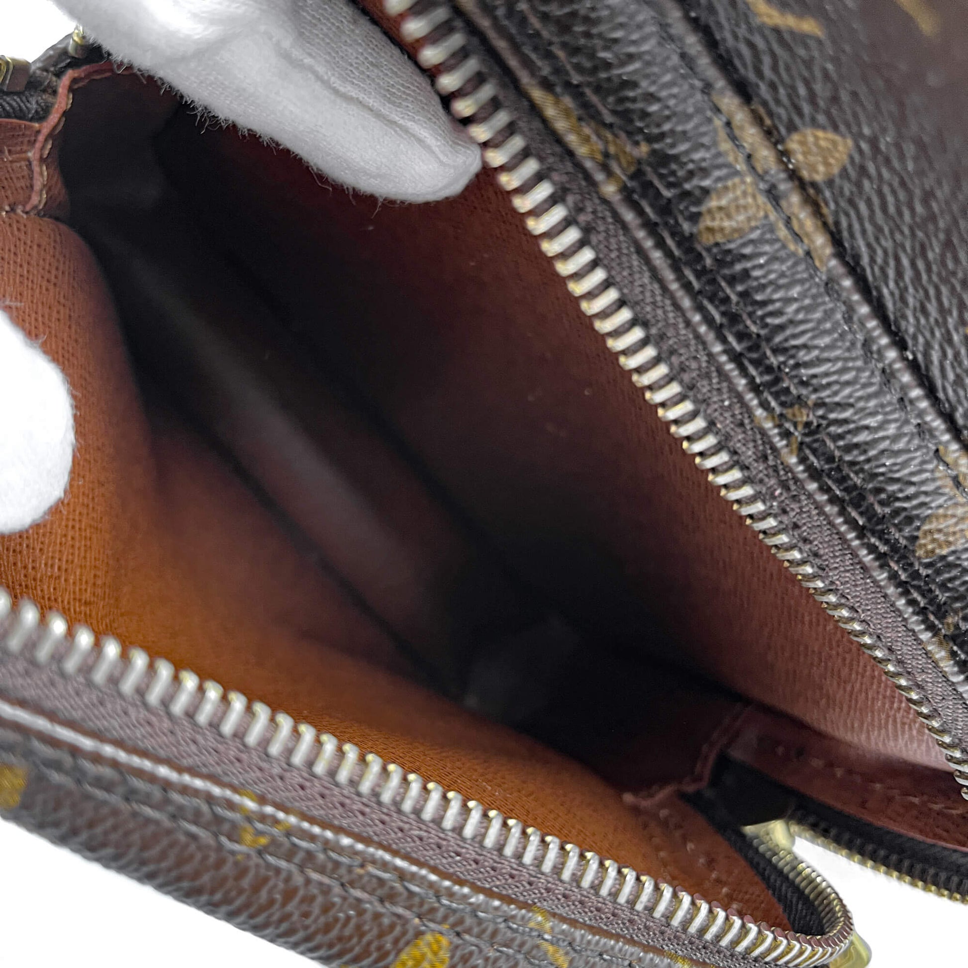 Second hand Louis Vuitton Amazone Canvas Crossbody Brown - Tabita Bags