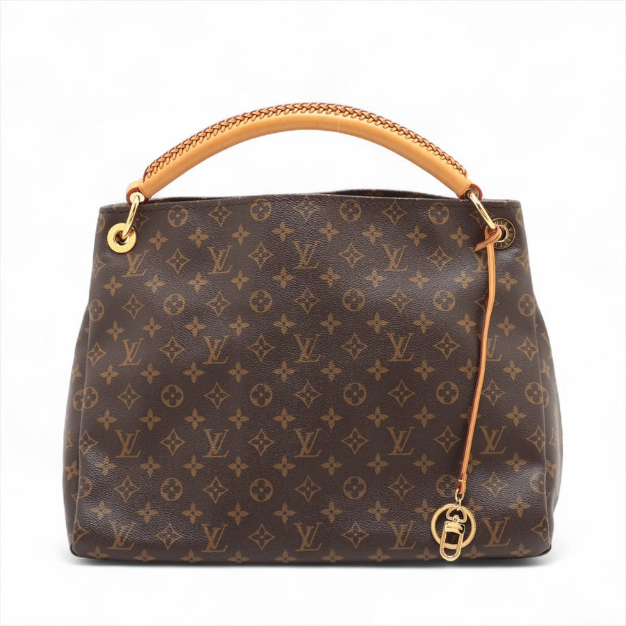 Second hand Louis Vuitton Artsy Canvas Hobo Bag Brown - Tabita Bags
