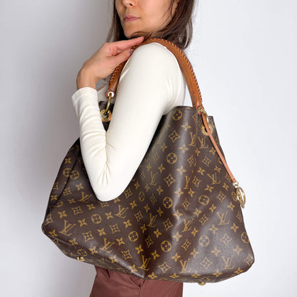 Second hand Louis Vuitton Artsy Canvas Hobo Bag Monogram - Tabita Bags